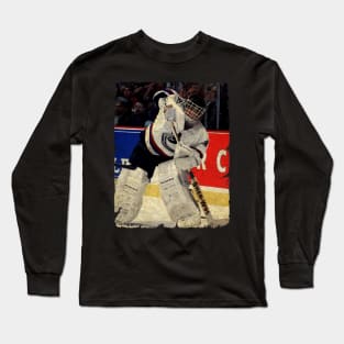 Arturs Irbe - Vancouver Canucks, 1997 Long Sleeve T-Shirt